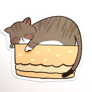 Cat Vinyl Sticker